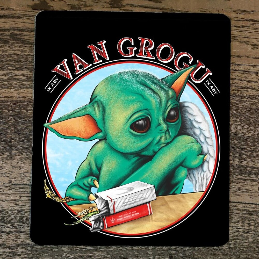 Mouse Pad Van Grogu‎ Halen Star Wars
